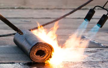 Salph End asphalt flat roofing repairs